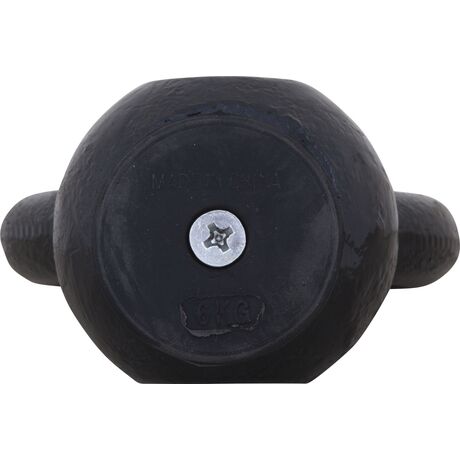 Kettlebell Εμαγιέ με Λαστιχένια Βάση 10kg Amila Κωδ. 44521