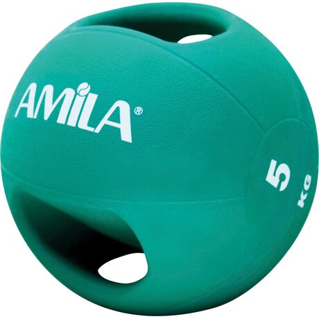 Amila Dual Handle Medicine Ball 5Kg