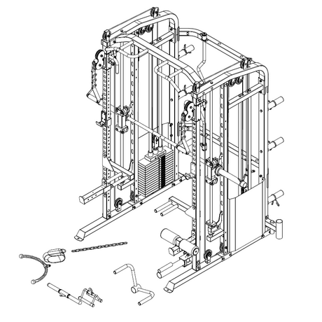 Pegasus® Smith / Functional Trainer CBT Pro Plus