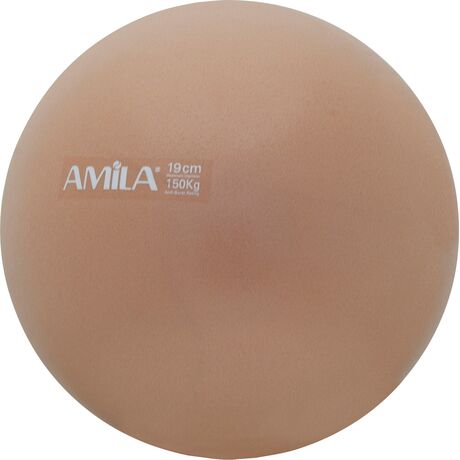 Μπάλα Pilates 19cm, Χρυσή, bulk