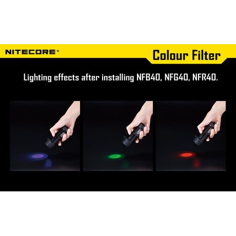 ΦΙΛΤΡΟ NITECORE NFR40 ΦΙΛΤΡΟ NITECORE NFR40