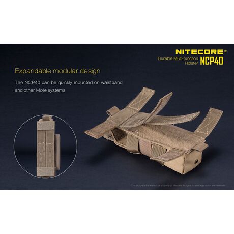 ΘΗΚΗ ΦΑΚΟΥ NITECORE NCP40 B ΘΗΚΗ ΦΑΚΟΥ NITECORE NCP40 B