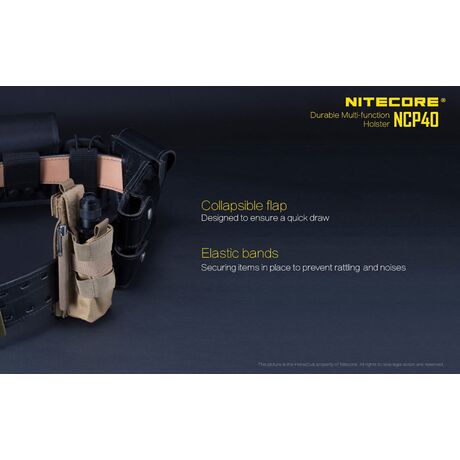 ΘΗΚΗ ΦΑΚΟΥ NITECORE NCP40 B ΘΗΚΗ ΦΑΚΟΥ NITECORE NCP40 B