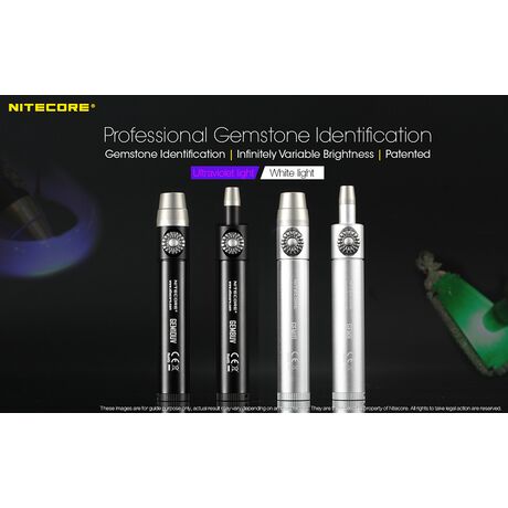 ΦΑΚΟΣ LED NITECORE GEMSTONE GEM10UV