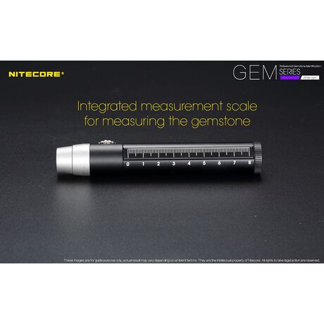 ΦΑΚΟΣ LED NITECORE GEMSTONE GEM10UV