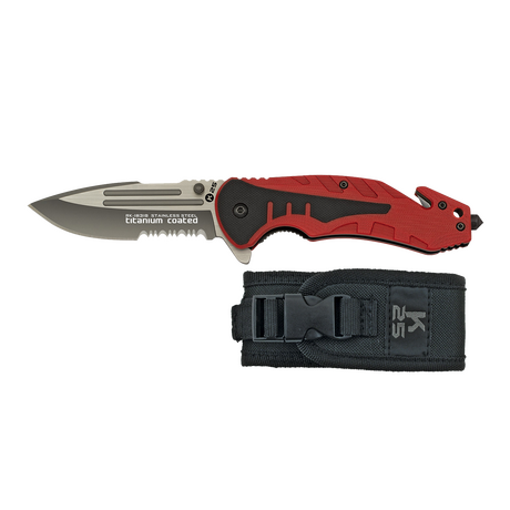 ΣΟΥΓΙΑΣ K25, G10 Handle, RED, 18319 ΣΟΥΓΙΑΣ K25, G10 Handle, RED, 18319