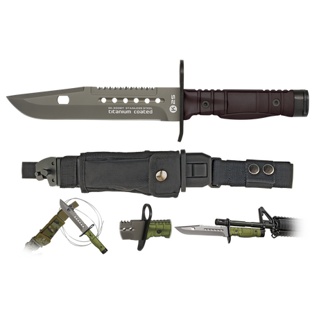 ΜΑΧΑΙΡΙ K25, BAYONET, Titanium Coated, 32067 ΜΑΧΑΙΡΙ K25, BAYONET, Titanium Coated, 32067