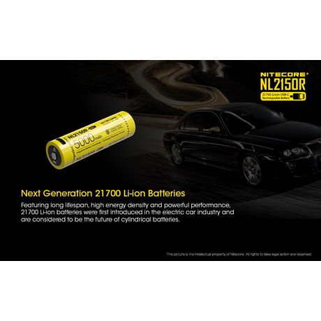 ΜΠΑΤΑΡΙΑ NITECORE 21700/ 5000mAh/ R