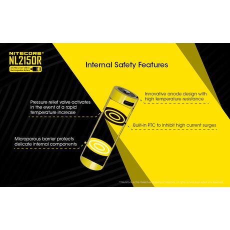 ΜΠΑΤΑΡΙΑ NITECORE 21700/ 5000mAh/ R