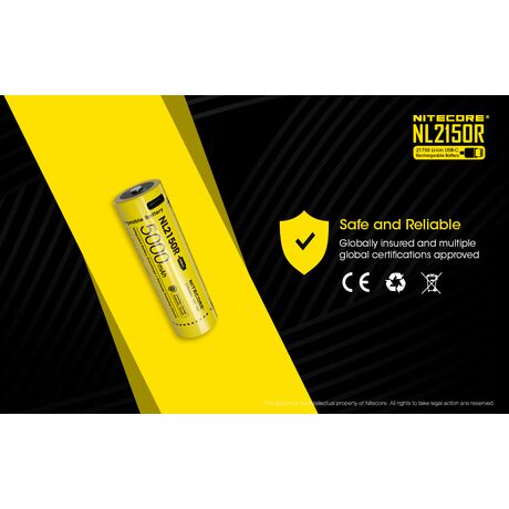 ΜΠΑΤΑΡΙΑ NITECORE 21700/ 5000mAh/ R