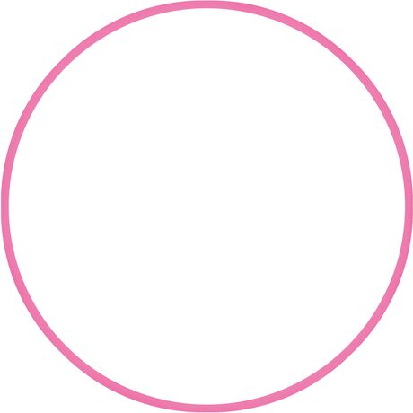 Χούλα-Χουπ 60cm - Φ18mm - 155gr, Ροζ
