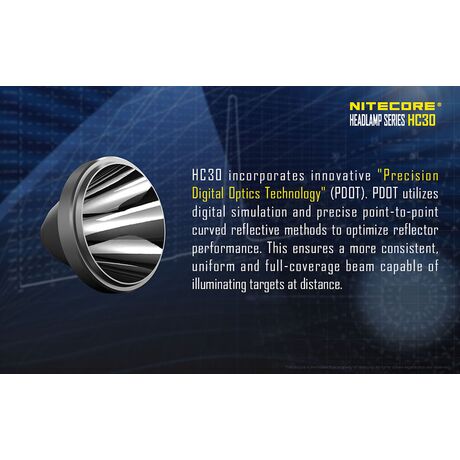 Φακός Κεφαλής Led Nitecore Headlamp HC30