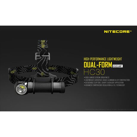 Φακός Κεφαλής Led Nitecore Headlamp HC30