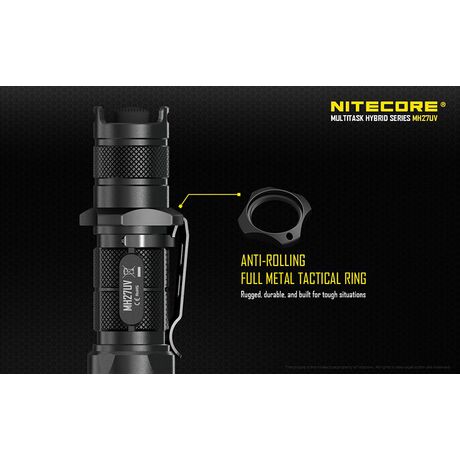 Φακός Led Nitecore Multi Task Hybrid MH27UV