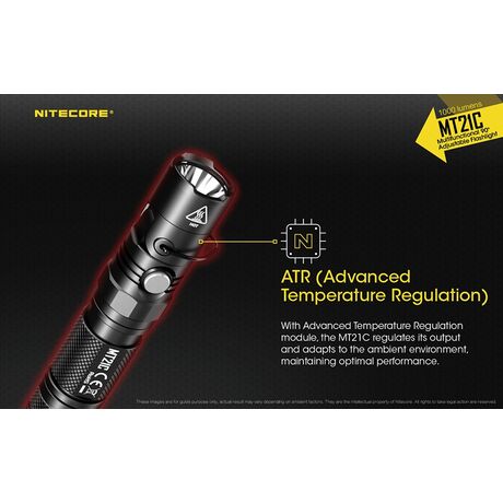 Φακός Χειρός Led Nitecore Multi Task MT21C