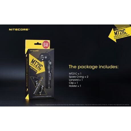 Φακός Χειρός Led Nitecore Multi Task MT21C