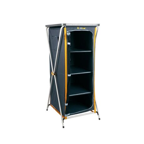 Πτυσσόμενη Ραφιέρα Delux Folding 4 Shelf Cupboard Oztrail Πτυσσόμενη Ραφιέρα Delux Folding 4 Shelf Cupboard Oztrail