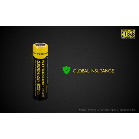 Μπαταρία Nitecore 18650 NL1823 2300mAh Μπαταρία Nitecore 18650 NL1823 2300mAh
