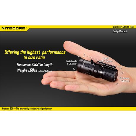 Φακός Χειρός  Led Nitecore Explorer EC11