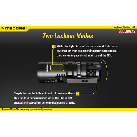 Φακός Χειρός  Led Nitecore Explorer EC11