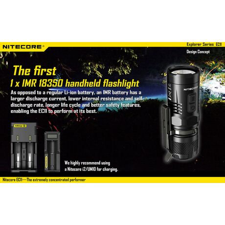 Φακός Χειρός  Led Nitecore Explorer EC11