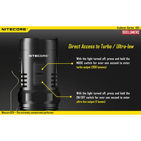 Φακός Χειρός  Led Nitecore Explorer EC11