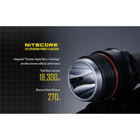 Φακός Χειρός Led Nitecore Explosion - Proof EF1