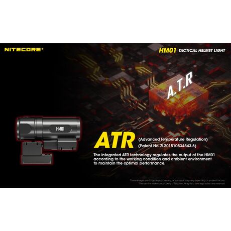 ΦΑΚΟΣ LED NITECORE HEADLAMP HM01, Tactical Helmet Light