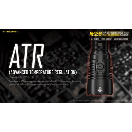 ΦΑΚΟΣ LED NITECORE MULTI TASK HYBRID MH25S,1800lumens