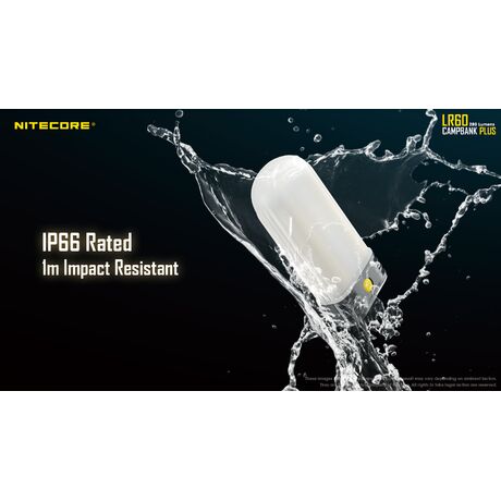 ΦΑΚΟΣ LED NITECORE L series LR60, 3-in-1 Campbank Plus