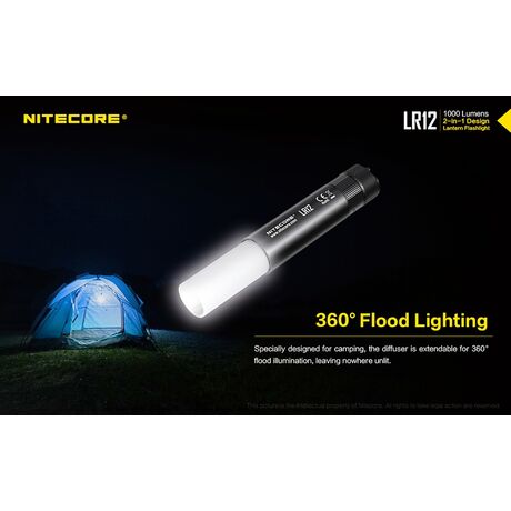 ΦΑΚΟΣ LED NITECORE L series LR12 Black