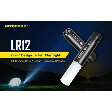 ΦΑΚΟΣ LED NITECORE L series LR12 Black
