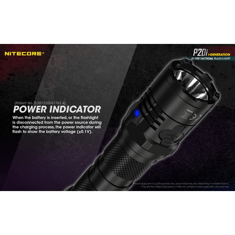 ΦΑΚΟΣ LED NITECORE PRECISE P20i, Tactical, Strobe Ready