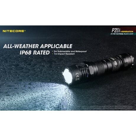 ΦΑΚΟΣ LED NITECORE PRECISE P20i, Tactical, Strobe Ready