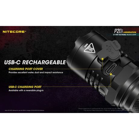 ΦΑΚΟΣ LED NITECORE PRECISE P20i, Tactical, Strobe Ready