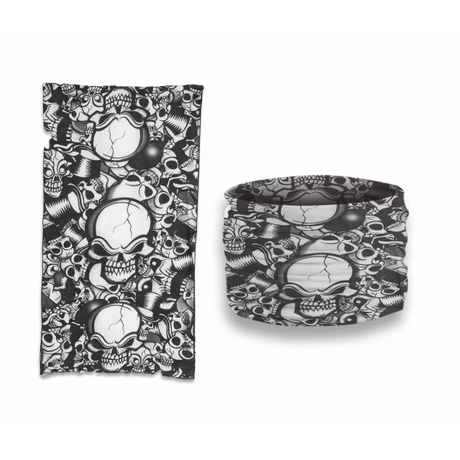 Περιλαίμιο BARBARIC, Υφασμάτινο, Skulls Περιλαίμιο BARBARIC, Υφασμάτινο, Skulls