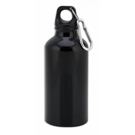 ΥΔΡΟΔΟΧΕΙΟ Aluminium, Black, 400ml, Mod.3384 ΥΔΡΟΔΟΧΕΙΟ Aluminium, Black, 400ml, Mod.3384