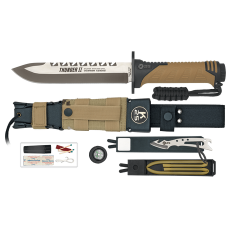 ΜΑΧΑΙΡΙ K25, Tactical Knife, THUNDER II, COYOTE, ENERGY, 32133 ΜΑΧΑΙΡΙ K25, Tactical Knife, THUNDER II, COYOTE, ENERGY, 32133