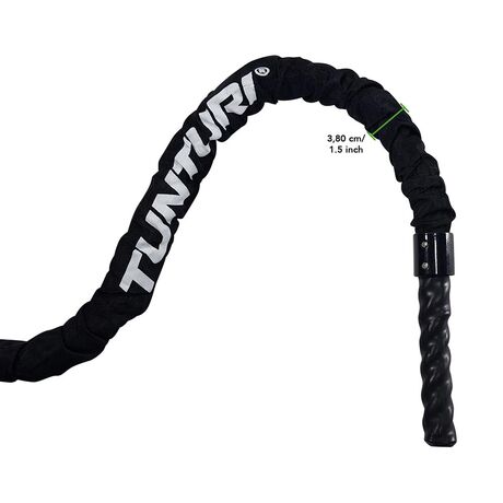 Tunturi Pro Battle Rope 10m με κάλλυμα προστασίας