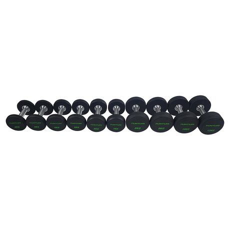 Tunturi Σετ 10 ζεύγη αλτήρων 2 έως 12kg PRO PU
