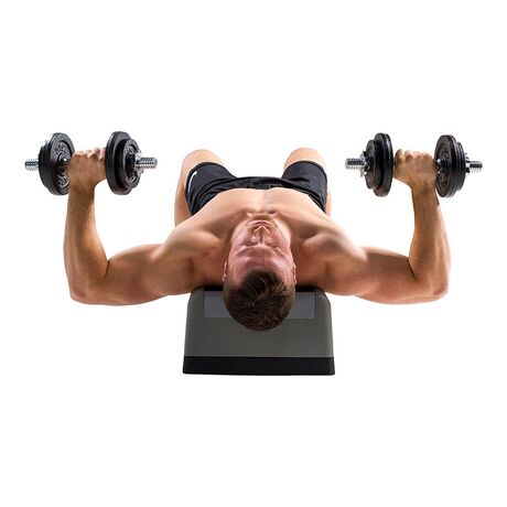 Tunturi Σετ 2 αλτήρων 20kg με βάρη 30mm