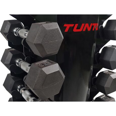 Tunturi Dumbbell Tower Βάση Εξάγωνων Αλτήρων