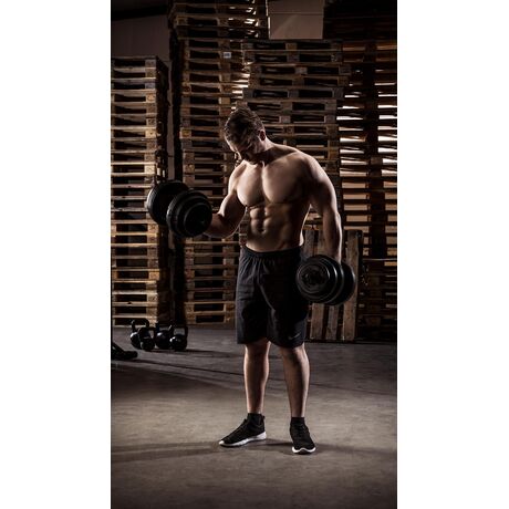 Tunturi Σετ Αλτήρων Βινυλίου με βάρη 28kg