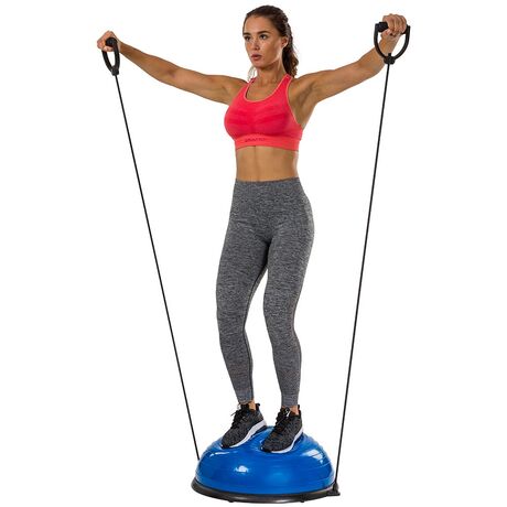 Tunturi Balance Trainer Μπάλλα Ισορροπίας με Λάστιχα 58cm
