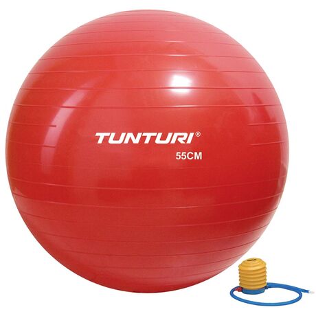 Tunturi Μπάλα Γυμναστικής 55cm Κόκκινη