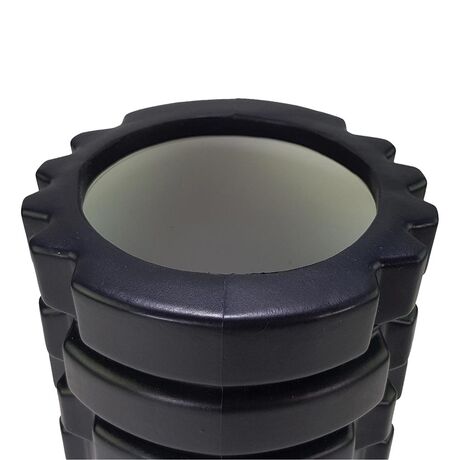 Tunturi Yoga Foam Grid Roller 33cm μαύρο