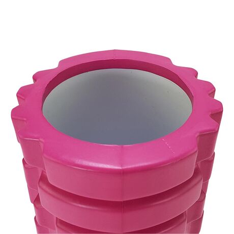 Tunturi Yoga Foam Grid Roller 33cm ροζ