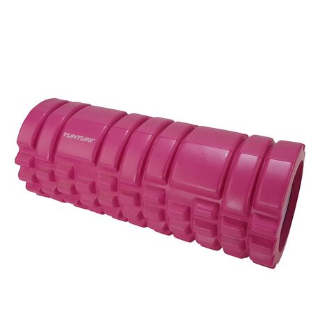 Tunturi Yoga Foam Grid Roller 33cm ροζ