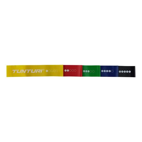 Tunturi Λάστιχα Αντίστασης Loop Band σετ 5 τεμαχίων