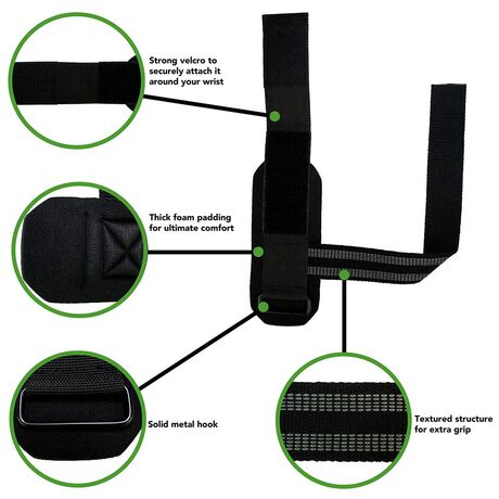 Tunturi Power Lifting Straps Pro Ιμάντες άρσης βαρών